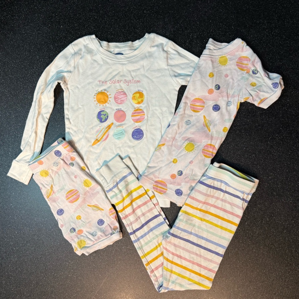 4 piece pajama set, Old Navy 100% cotton